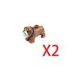 MOC Building Blocks Mini Bricks City Animal Zoo Fram Owl Goat Swan Pig Tortoise Rabbit Chicken Duck Accessories DIY Toys Gifts