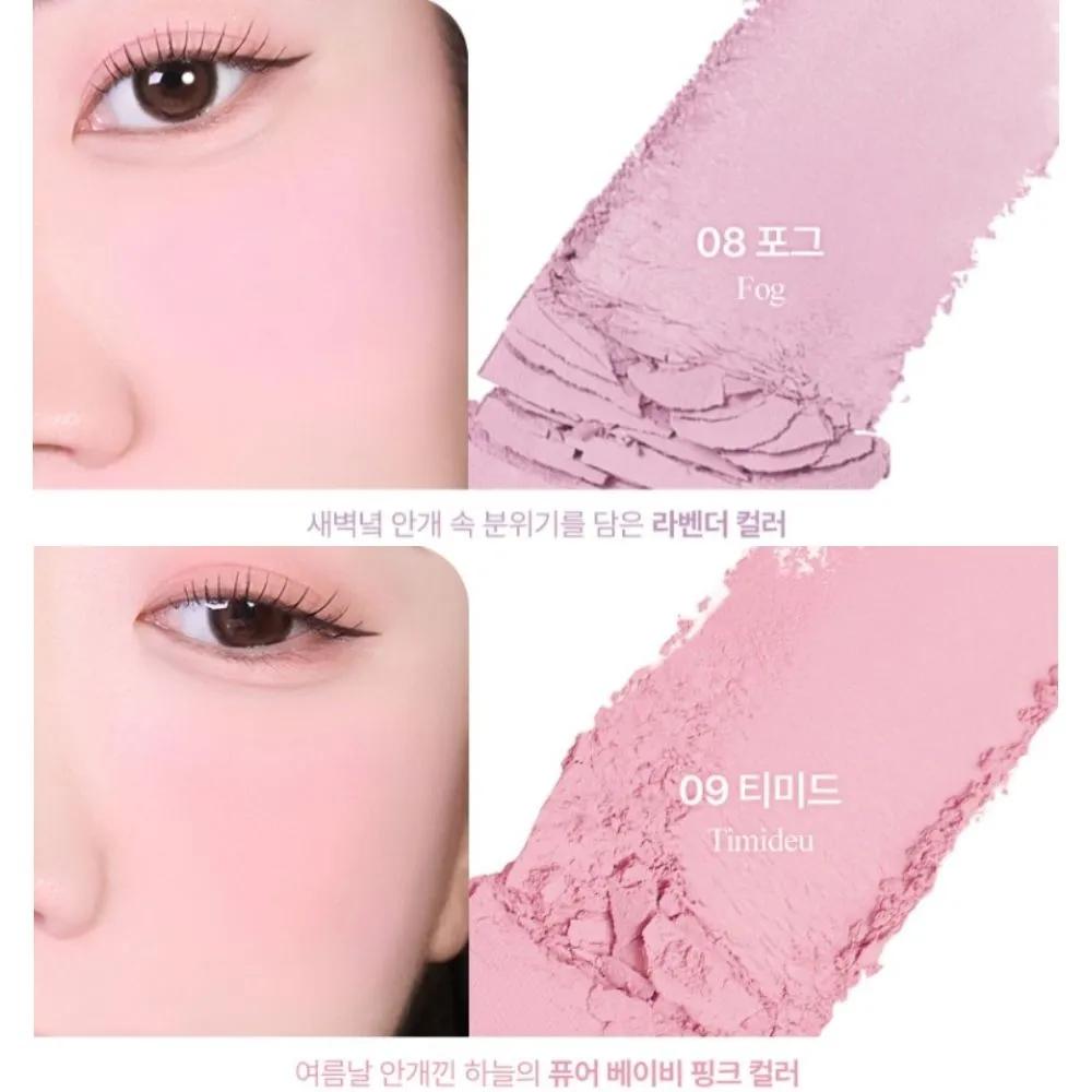 Forencos Pure Blusher 08 Fog + 09 Timid + Puff