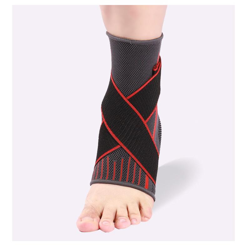 Gym Football Basketball Ankle Support Compression Nylon Strap Belt Ankle Protector to Relieve Arch Pain Brace