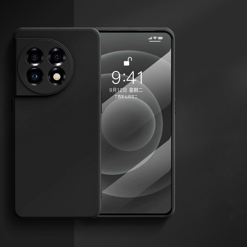 Für Für OnePlus 11 Hülle Quadratische Flüssigsilikon Kameraobjektivschutz Weiche Hülle Für OnePlus 11 One Plus 11 OnePlus11 Stoßfeste Hülle