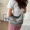 Fashionable Retro Crossbody Bag  Ethnic Style Single Shoulder Tote Bag
