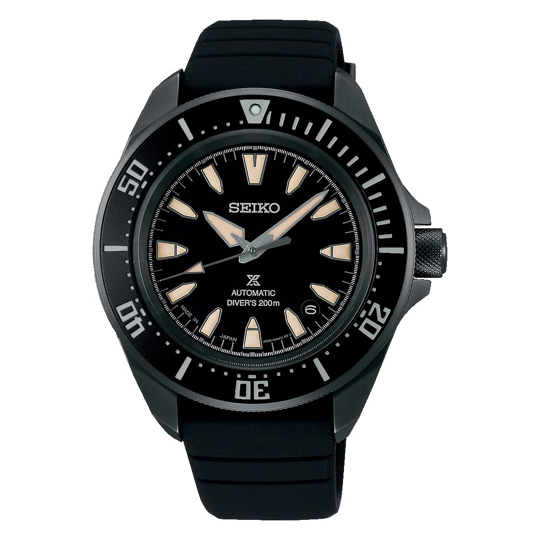 

Годинник SEIKO PROSPEX Mechanical Automatic Window Made in Japan Samurai 200m SRPL15 Black Overseas Model [Seiko] Diver s Men s [Item]