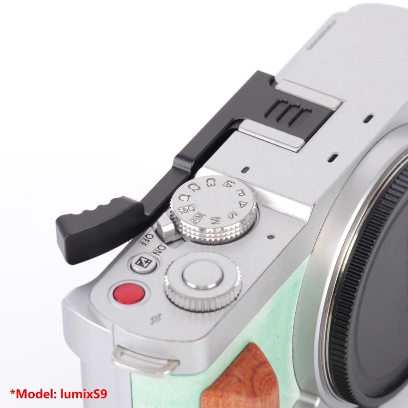 Lightweight Hot Shoe Thumb Grip Rest AntiSlip Design Compatible for S9 Cameras NonObstructive Controls Accessories