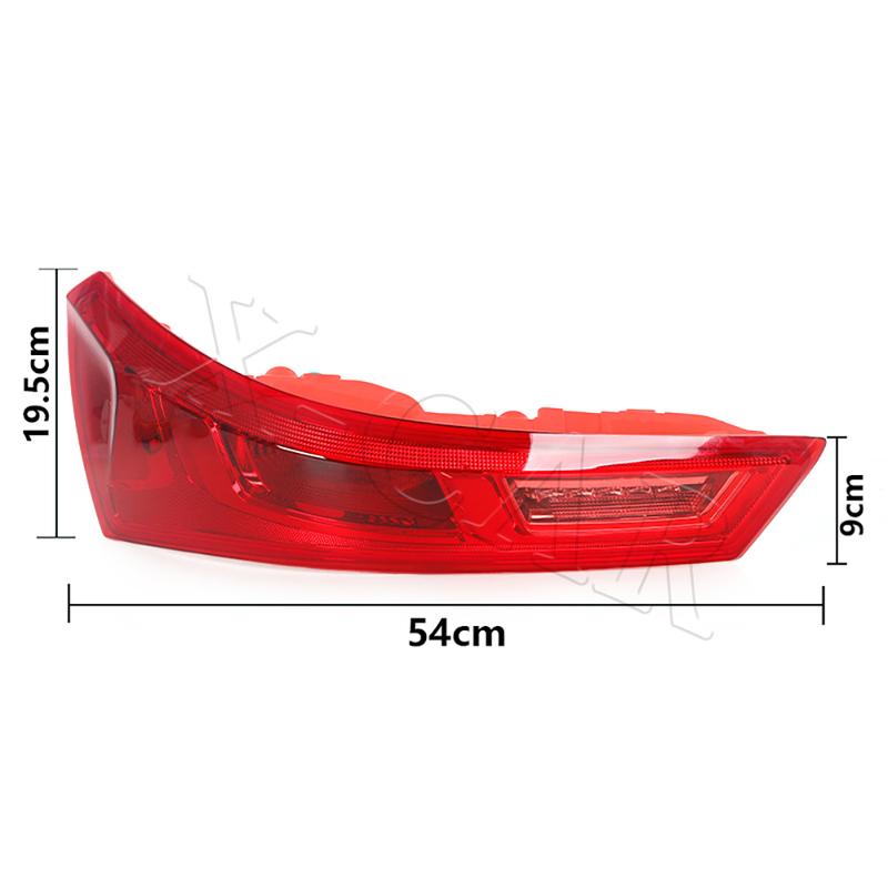 Tail Light Rear Bumper Fog Light For MG Hector 2017- For Chevy Captiva 2017- For Wuling Almaz 2017- For Car