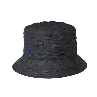 KANGOL Pucker Check Bucket Hat K5303 Black