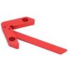 Center Measuring Tool, 45/90° Square Center Finder Line Gauge Aluminum Alloy Woodworking Center Scribe Measuring Tool, 0-160mm, 0.5mm High Accuracy