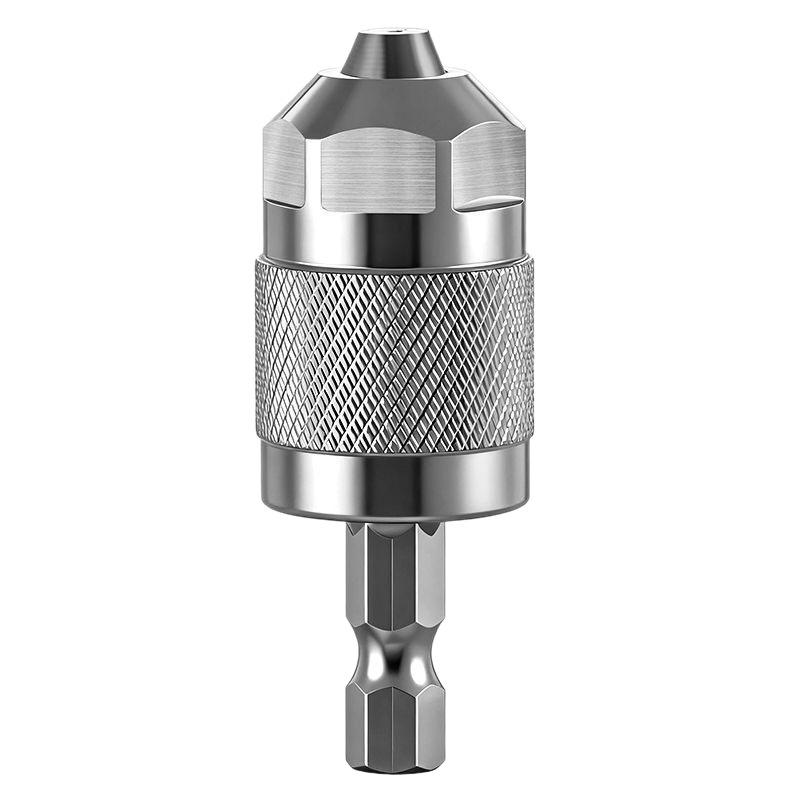 Hex Shank 3-Jaw Quick-Change Chuck Converter for Electric Drill
