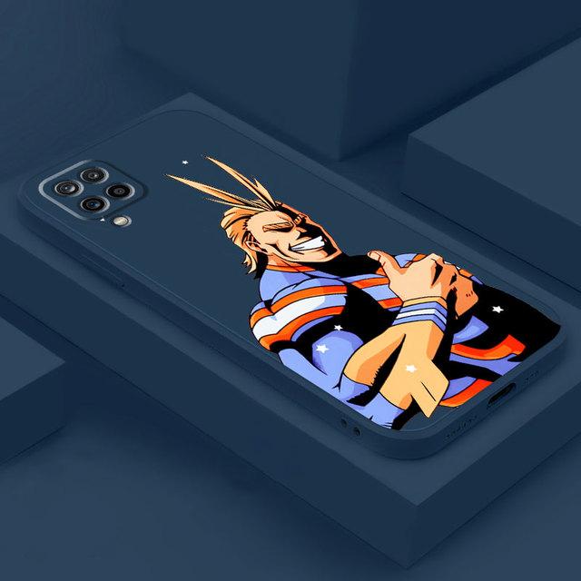 

Милый чехол My Hero Academy Izuku Deku для Samsung Galaxy A01 A11 A02 A31 A21s A70 A51 A71 A03s A50, мягкий квадратный жидкий чехол из ТПУ Samsung A30(A20)
