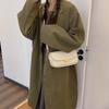 Underarm bag women's new texture women's casual shoulder messenger bag solid color fashion small square bag