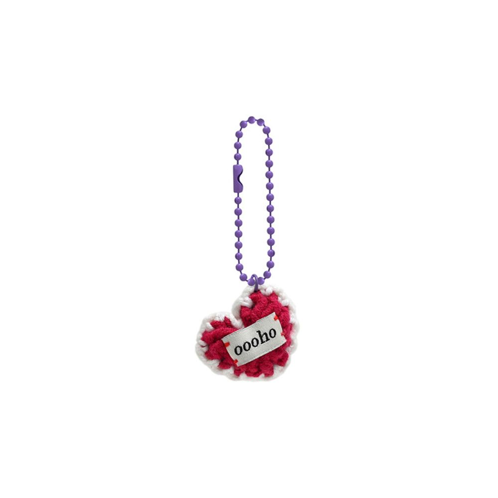 oooho I Love Me Key Ring - Red