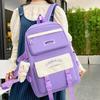 Children's Schoolbag, Girls, Elementary School Students, Junior High School Students, Contrasting Backpacks, High School Students, College Students