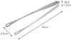 Shimomura Kihan Mini Convenient for Serving Condiments in Slim and Chopstick Design for Stain Dishwasher Total Length Stainless Product 44410 Tongs,