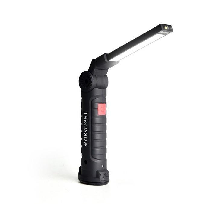 LED Foldable Magnetic Work Light - Outdoor COB Flashlight for Car Repair & Inspection