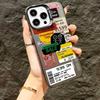 Fashionable Cute Advanced Notes iPhone Case For iPhone 16 15 14 13 12 11 Pro Max XR XS MAX 7 8 PLUS MINI INS Luxury Matte Cover