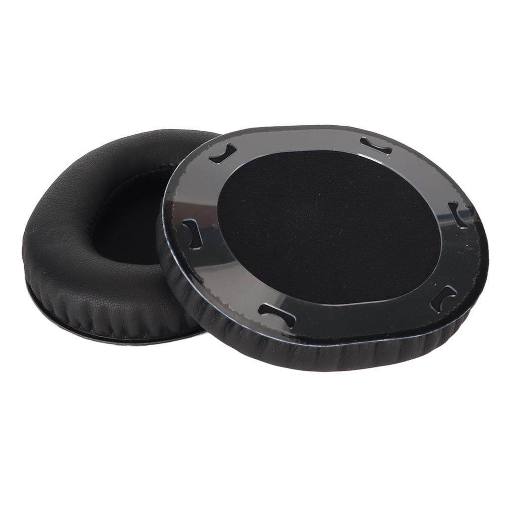 Replacement Ear Cushion Protein Leather Comfortable Elastic Noise Reduction Ear Pads for ATH M70X