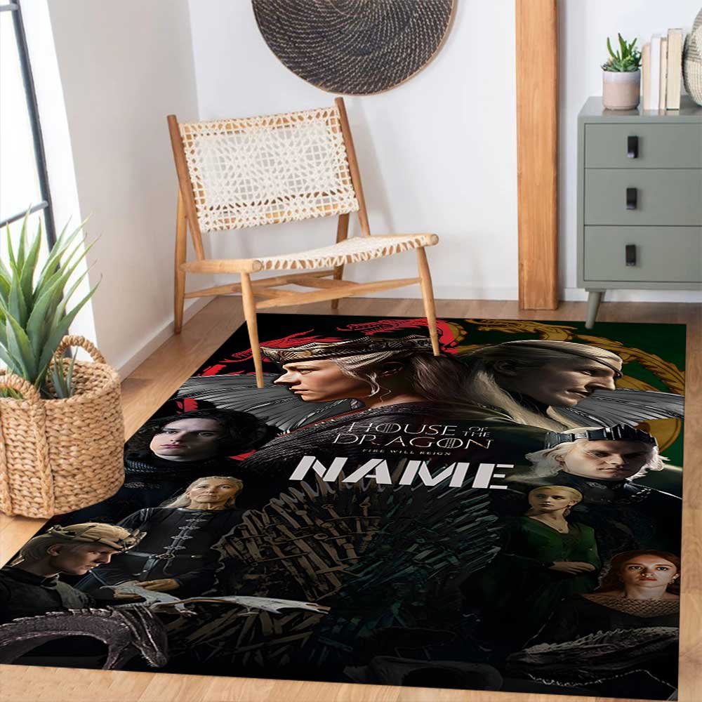 Warner Bros. Lavori (22) Personalizza il tuo tappeto con nome, cuscino per sedia da ufficio, regalo per camera da letto, soggiorno di casa.