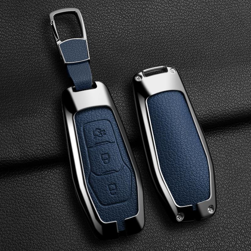 Car Key Case Suitable For Ford Mondeo Mk3 Mk4 Mk5 Kuga F150 Ranger Explorer Focus Smax Cmax Mustang Car Key Protection Case