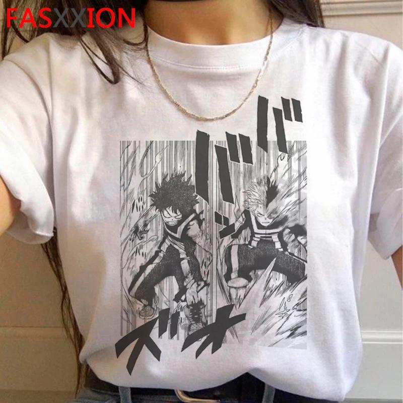 My Hero Academia Bakugou Todoroki Boku No Hero Bnha T-shirt T Shirt feUnisex Tumblr Aesthetic Clothes Harajuku Kawaii