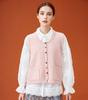 DIMANAF 2026 Autumn Women Sleeveless Vest Sweaters Knitting Buttons Casual Style Loose Sweater