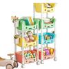 Multi-layer Children's Storage Rack for Snacks, Toys & More - Compact Organizer for Baby's Living Room