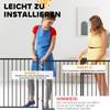 Puppy Playpen, Dog Playpen, Puppy Enclosure, 8 Panels with Door, Foldable and Portable Dog Fence, Steel, Black