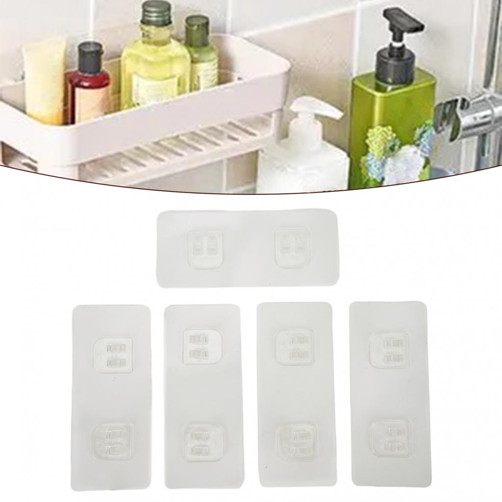 Brand New Rack Hook Hanger Shelf Sticker Rack Strong Holder Waterproof