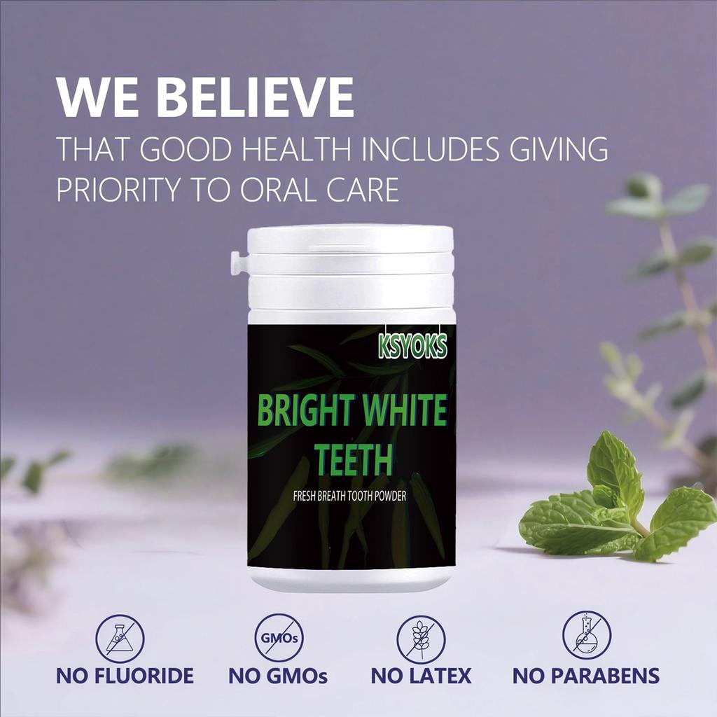 Gentle and not harmful to teeth, it can also keep teeth shiny. Daily care is that simple