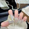K2029 High-End Fishtail White-Enhancing Handmade Wearable Nails