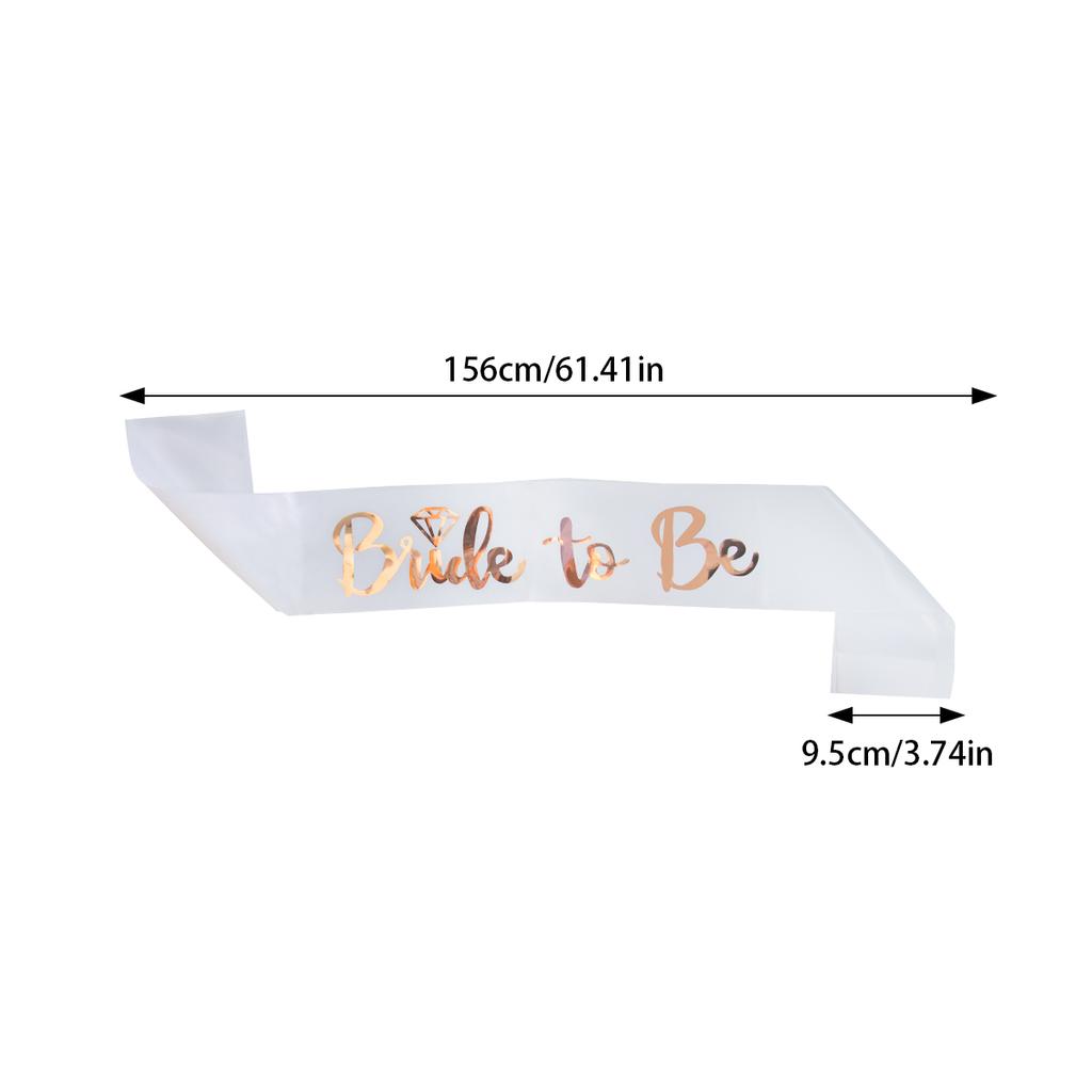 Bride To Be Team Bride Satin Sash Bachelorette Party Decoration Bridesmaid Gift  Wedding Engagement Bridal Shower Party Supplies