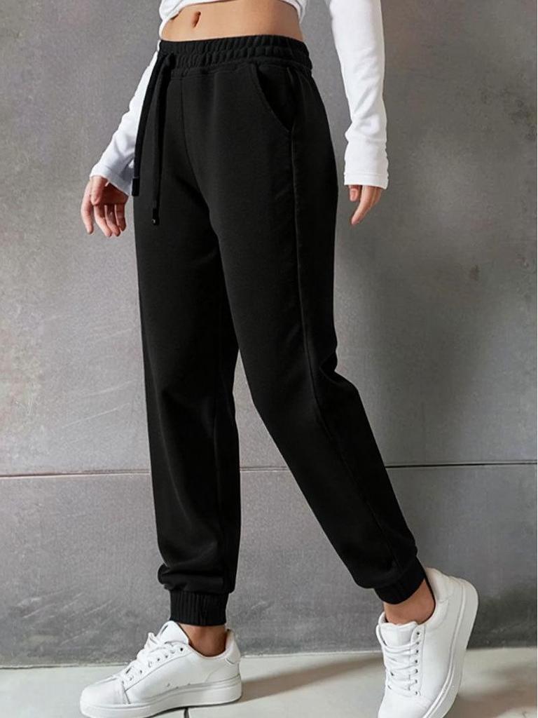 2026 European & American Women's Casual Autumn/Winter Drawstring Sweatpants