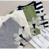 Design sense flower knitted sweater women's popular age-reducing top this year, fresh and thin T-shirt base