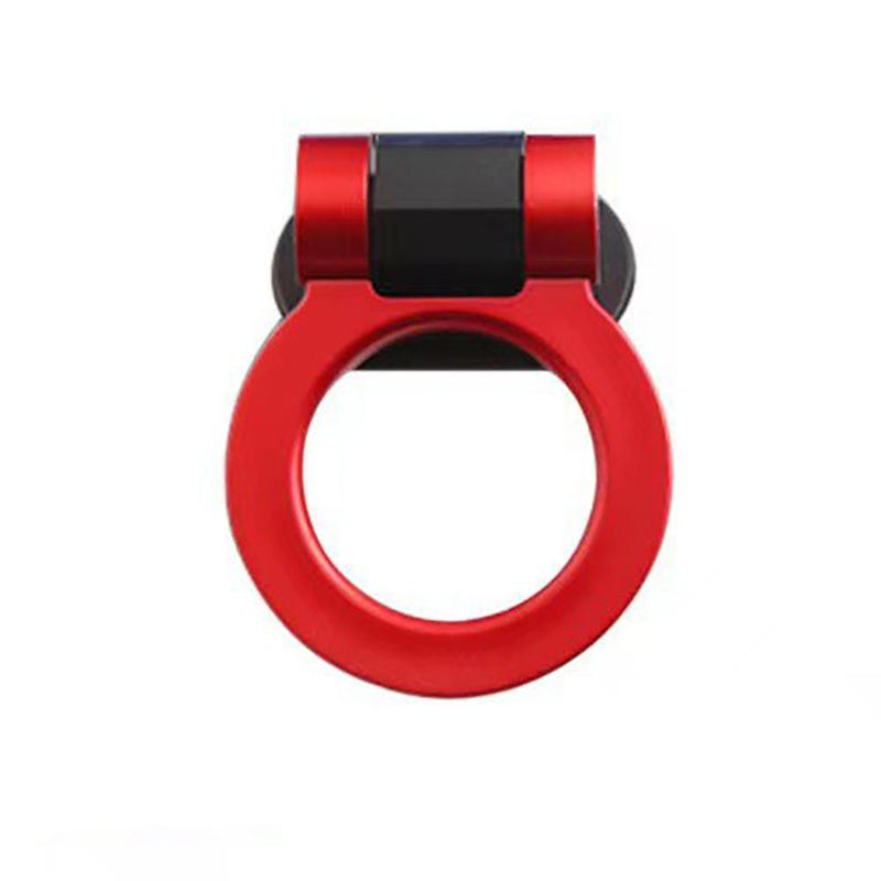 Abs Car Styling Trailer Hooks Sticker Decoration Car Auto Rear Front Trailer Simulation Racing Ring Vehicle Towing Hook