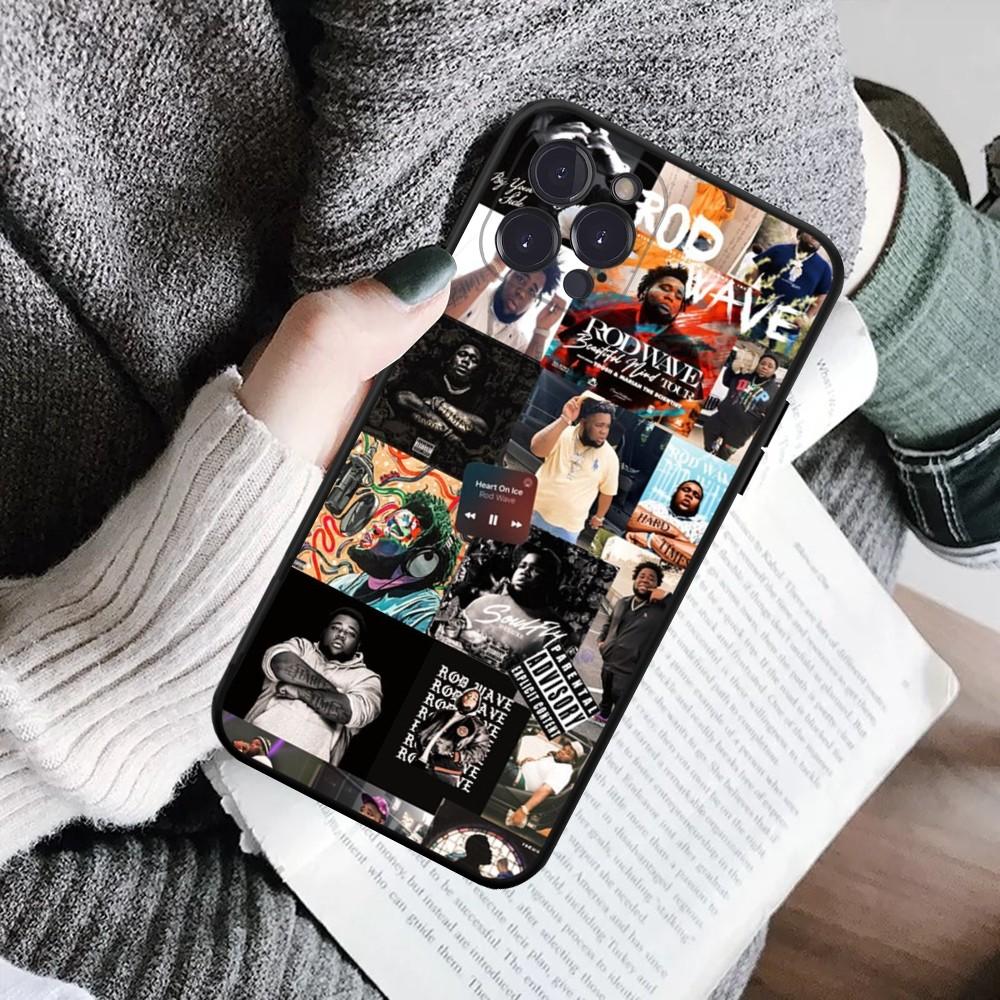 Rod Wave Rapper Cool Man Phone Case For IPhone 16 15 8 7 6 6S Plus X SE XR XS 14 11 12 13 Mini Pro Max Mobile Case