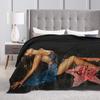 Tate McRae Warm Blanket Canadian Singer Camping Plush Throw Blanket Comfortable Bedroom Flannel Bedspread Sofa Bed Cover