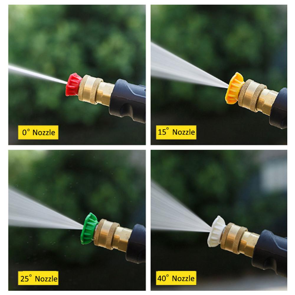 Pressure Washer Karcher Male Adapter G1/4" Quick Release Connector Nozzle for LAVOR Black Decker Bosch Parkside Cleaning Machine