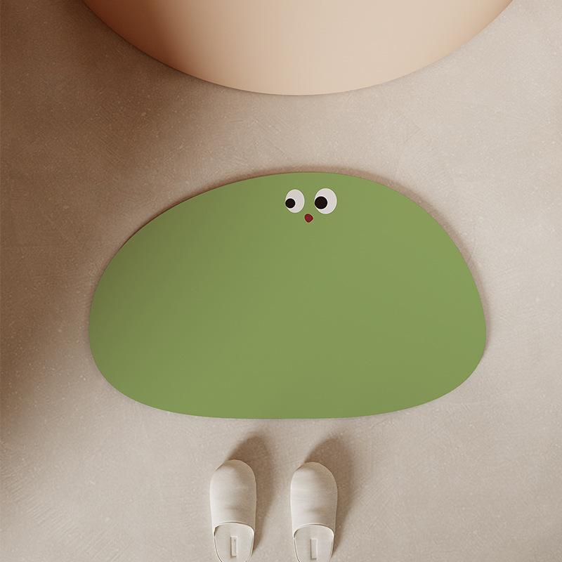 

Bathroom absorbent floor mat, household soft diatomaceous earth toilet, small carpet, door mat, entrance bathroom 40x60cm15.7x23.6in