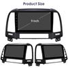 Hizpo 2din Android Autoradio for Hyundai Santa Fe 2 2006 - 2012 Car Radio Multimedia Video Player GPS Navi Head Unit  Intelligent Carplay Auto 4G RDS