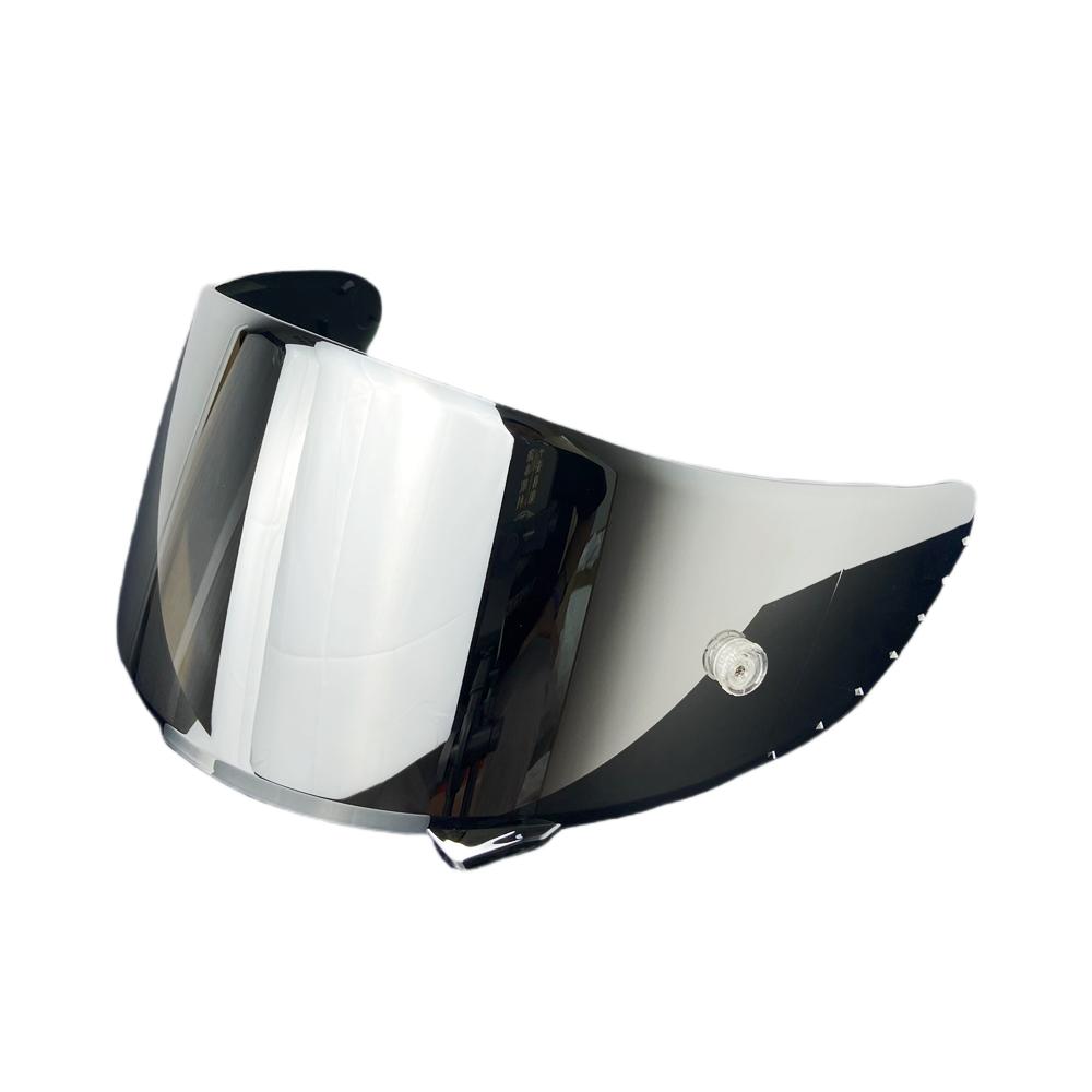 

X14 Visor for SHOEI X14 Z7 CWR1 RF1200 Xspirit NXR High toughness High strength UV protection Motorcycle helmet accessories серебряный