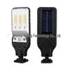 Solar-Powered Motion Sensor LED Street Light with Remote Control, Waterproof for Outdoor Garden