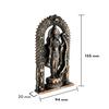 Artbiz Metallkollektion Ram Lalla Murti | 6 Zoll Kupfer Lord Ram Idol für Heimtempel | Ayodhya Shri Ram Statue
