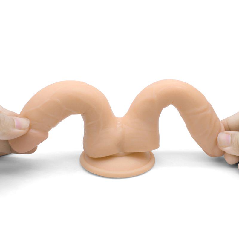 Büyük Silikon Çift Penetrasyon Yapay Penis Gerçekçi Anal Yapay Penis Yetişkin Oyuncaklar Fışkırtma Yapay Penis Vantuz