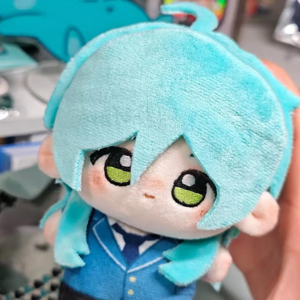 Shinkai Kanata Ensemble10Cm Print Mini Plush Doll Stars Attributes Body Anime Figures Pendant Keychain Toy Game Christmas Gifts