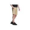 Adidas Solid Color Logo Outdoor Sports Casual Straight Leg Shorts Men Shorts Light-Khaki IU1276