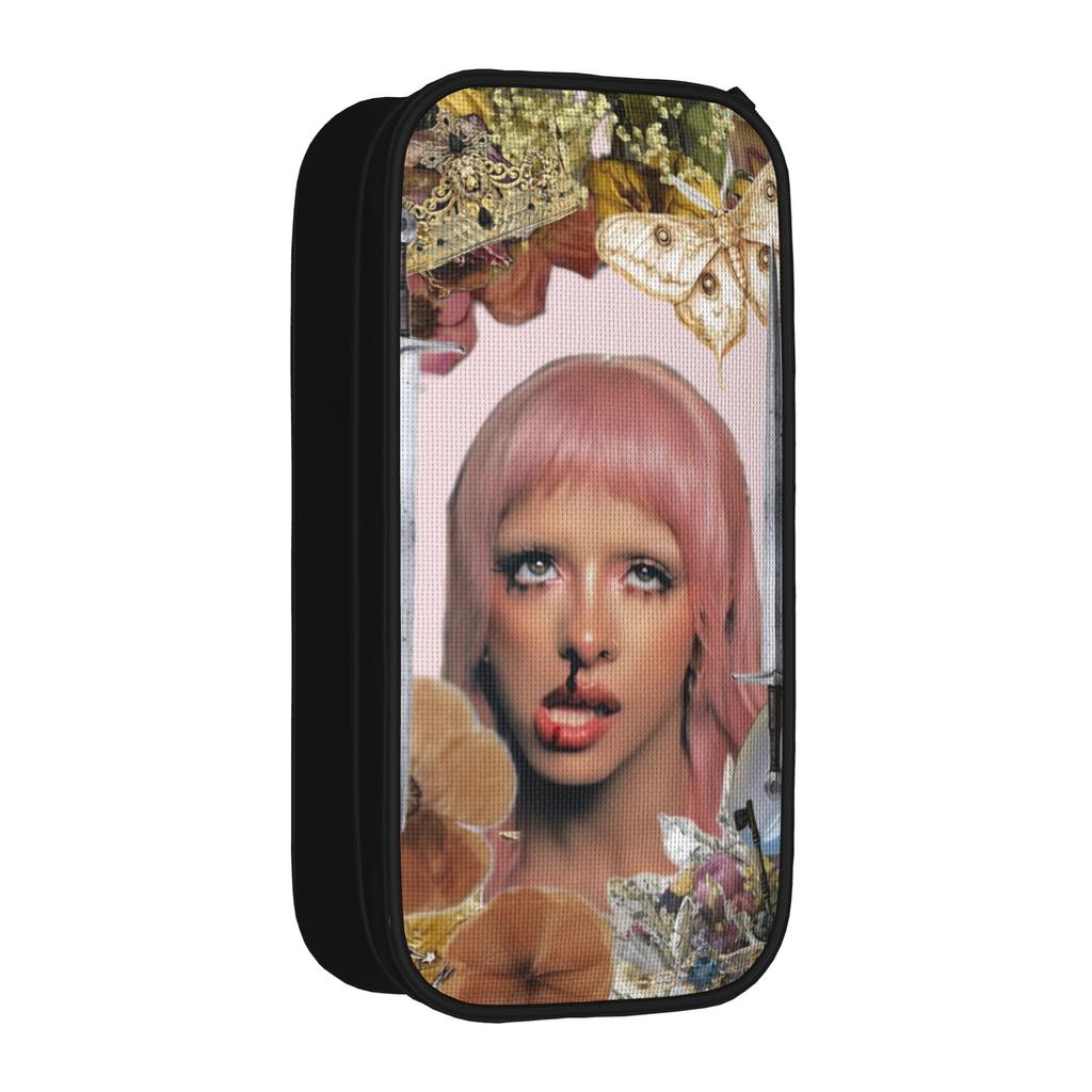 Melanies Martinez Hades Album 2026 Pencil Case Fashion Pen Box Bags Kids Large Storage Students School Zipper Pencilcases