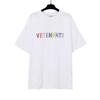 Unisex Oversized Cotton T-Shirt With Bold Letter Print Vintage Washed Loose Fit Casual Tee