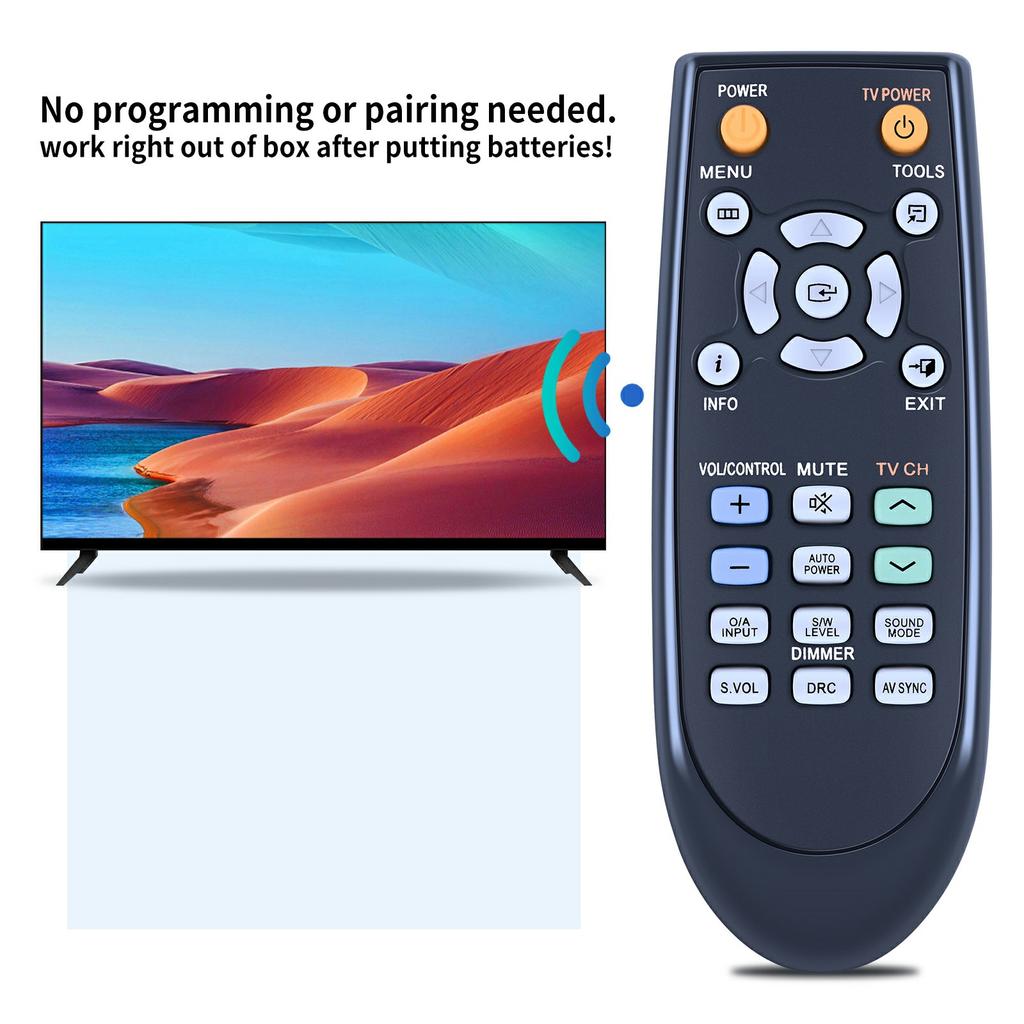 AH59-02196G For Samsung Soundbar Home Cinema System Remote Control 10m Range Infrared Controller