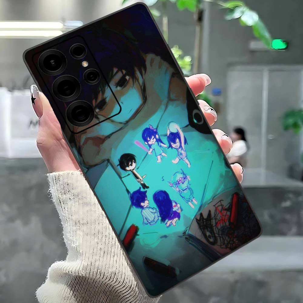O-Omori Game Phone Case For Samsung S 24 Fe 25 Ultra Plus 20 Lite 21 30 22 23 24 22 Ultra 5G Fundas