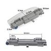 LED Light Car Front Bumper Left,Right LED DRL Running Turn Signal Lamp For Mercedes-Benz W204 W212 C250 C280 C350 E350 Fog Light