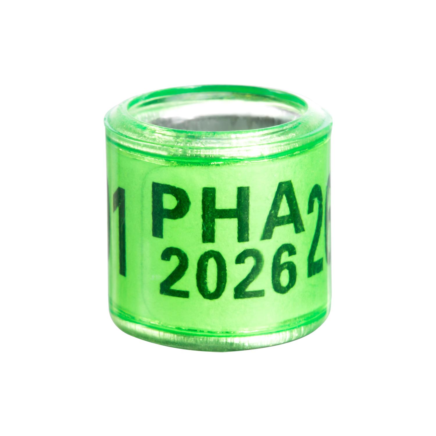 

PHA 2025/2026 Кільце для голуба Внутрішній діаметр 8 мм з номером Алюмінієво-пластикове кільце для лапи птиці Багатоколірні аксесуари для птахів 100 шт.