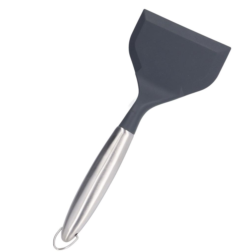 Wide Mouth Frying Spatula Stainless Steel Prevent Sticking Kitchen Cooking Spatula for Kitchen